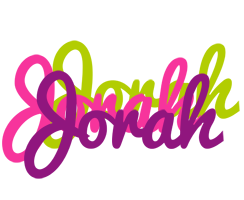 Jorah flowers logo