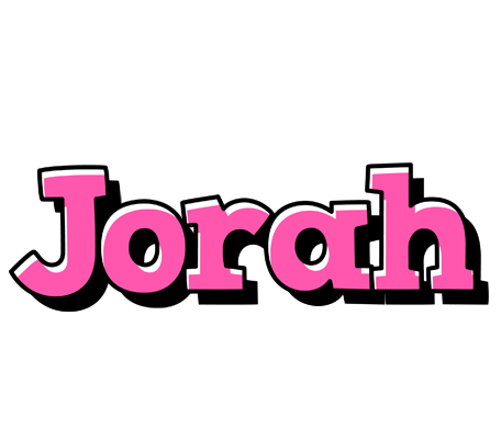 Jorah girlish logo