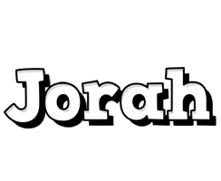 Jorah snowing logo