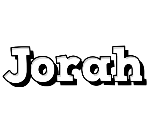 Jorah snowing logo