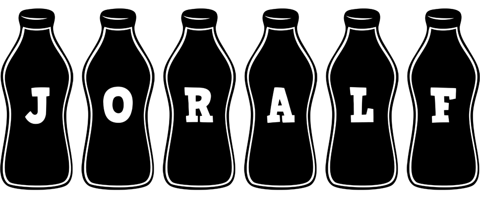 Joralf bottle logo
