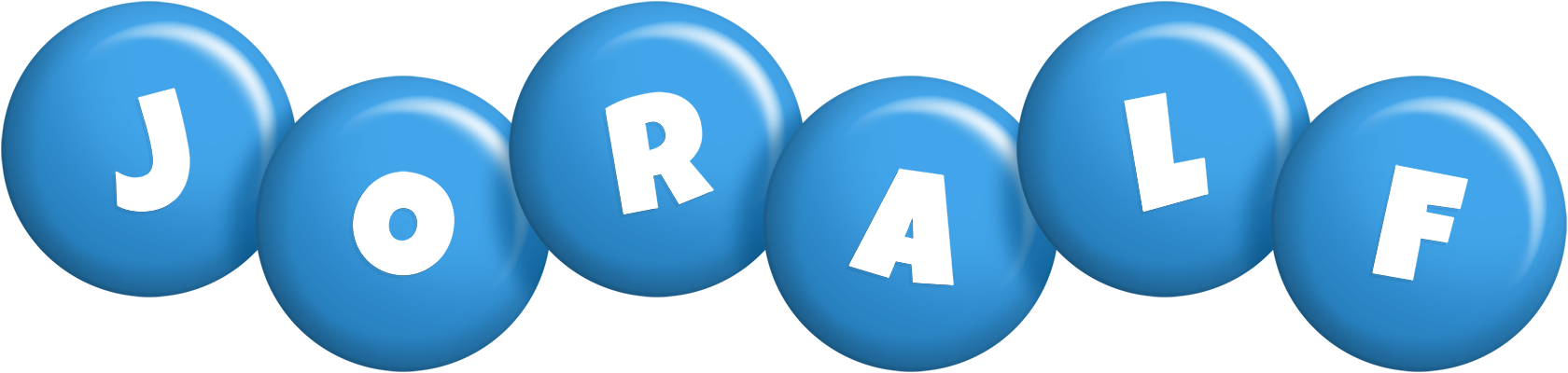 Joralf candy-blue logo