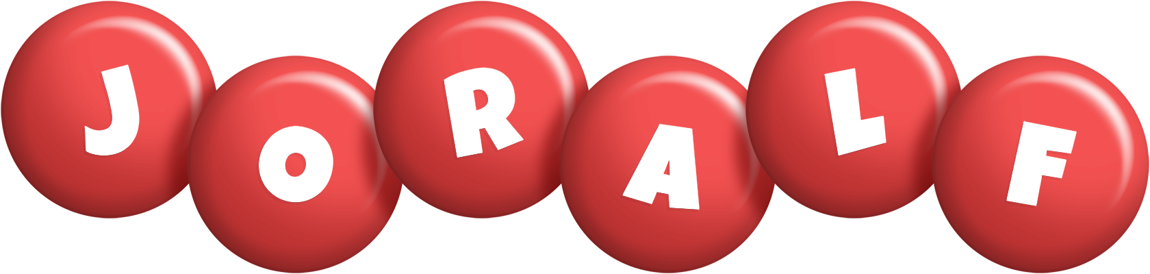 Joralf candy-red logo