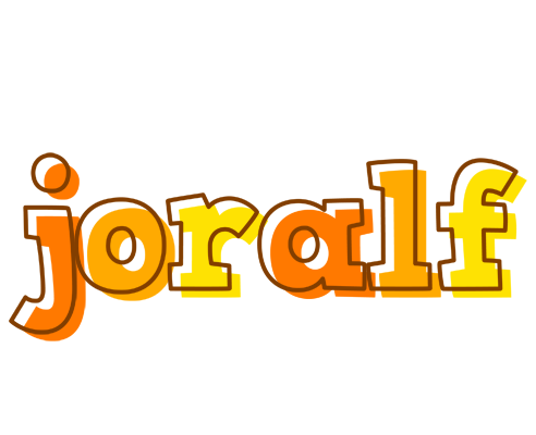 Joralf desert logo