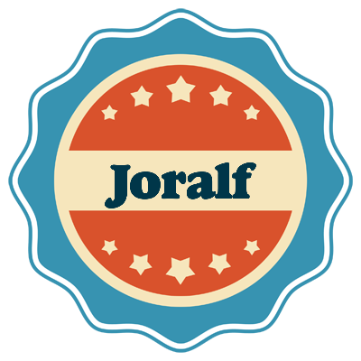 Joralf labels logo