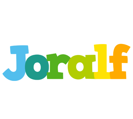 Joralf rainbows logo