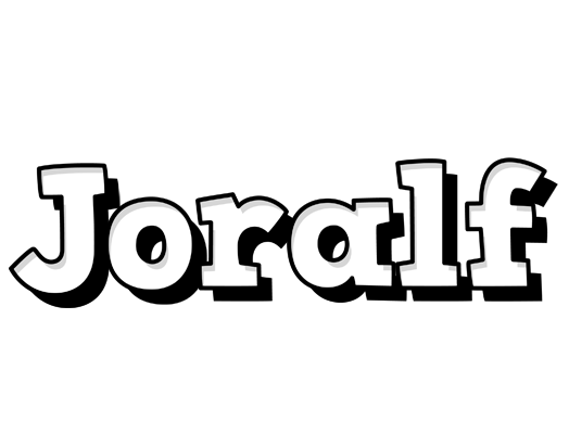 Joralf snowing logo