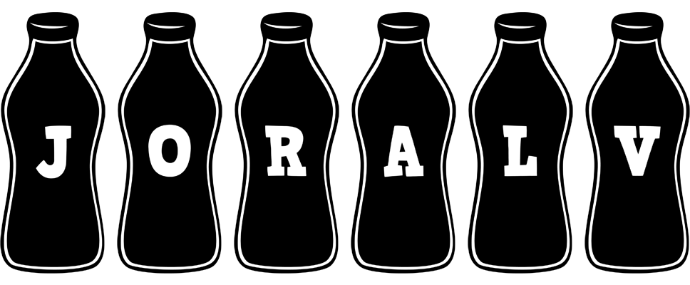 Joralv bottle logo