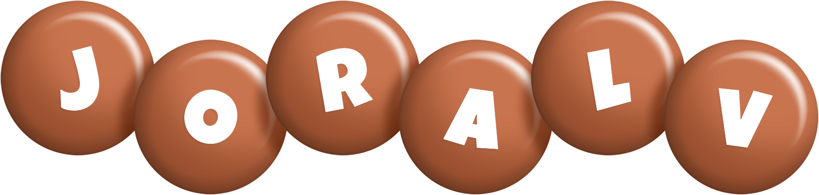 Joralv candy-brown logo