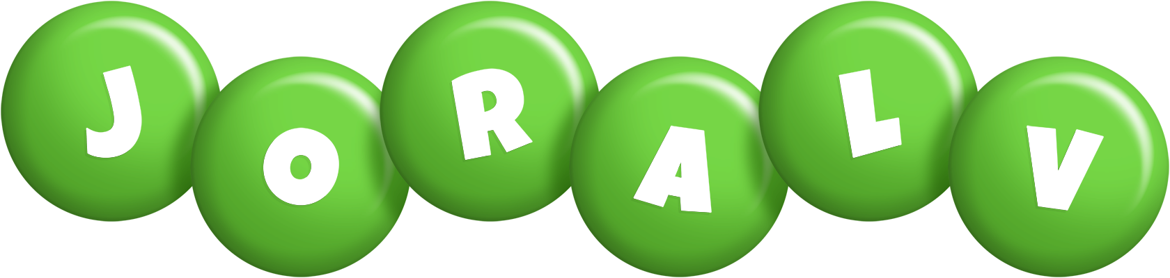 Joralv candy-green logo