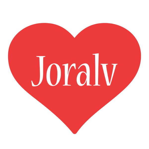 Joralv love logo