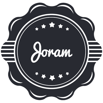 Joram badge logo