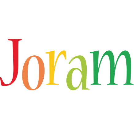 Joram birthday logo