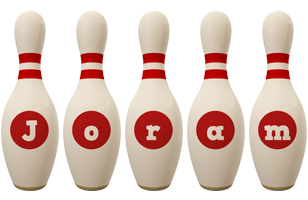 Joram bowling-pin logo