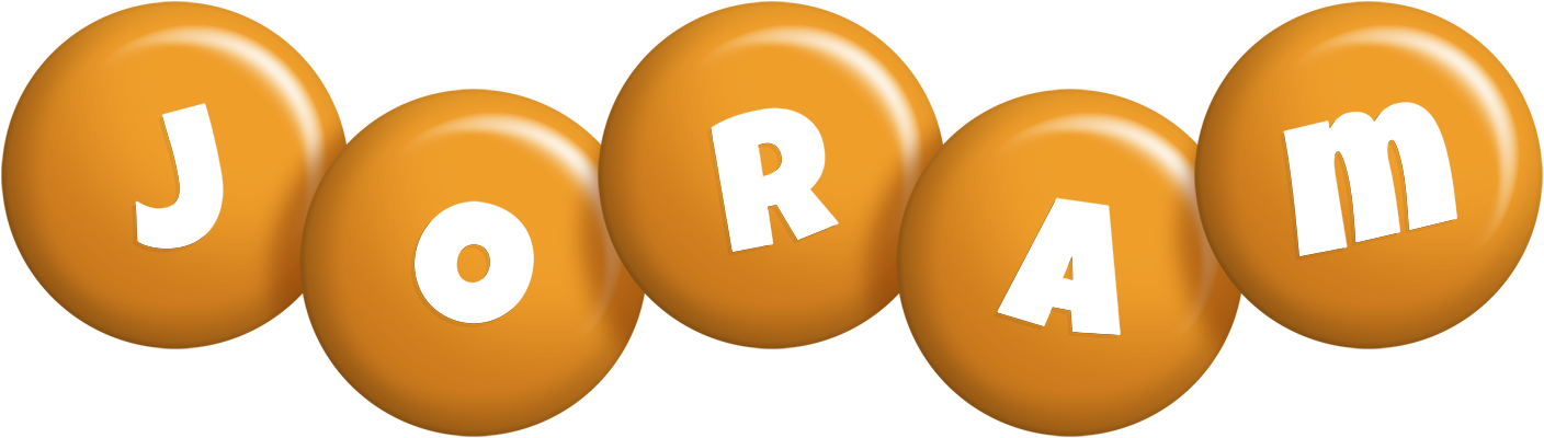 Joram candy-orange logo