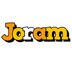 Joram cartoon logo