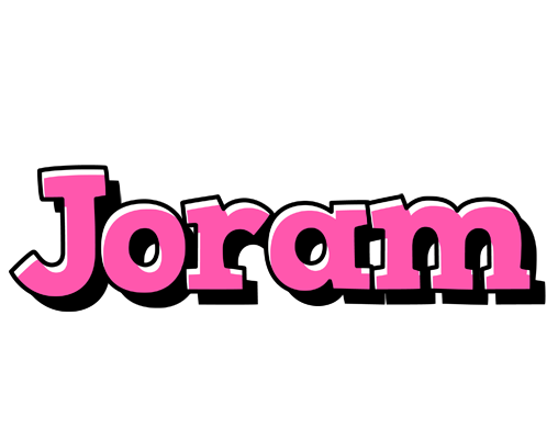 Joram girlish logo