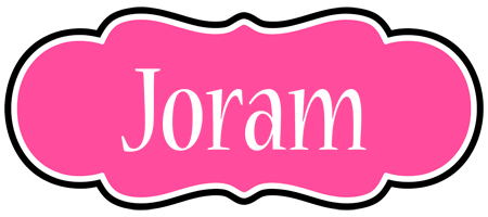 Joram invitation logo