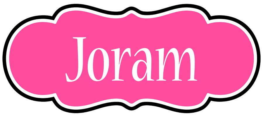 Joram invitation logo