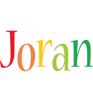 Joran birthday logo