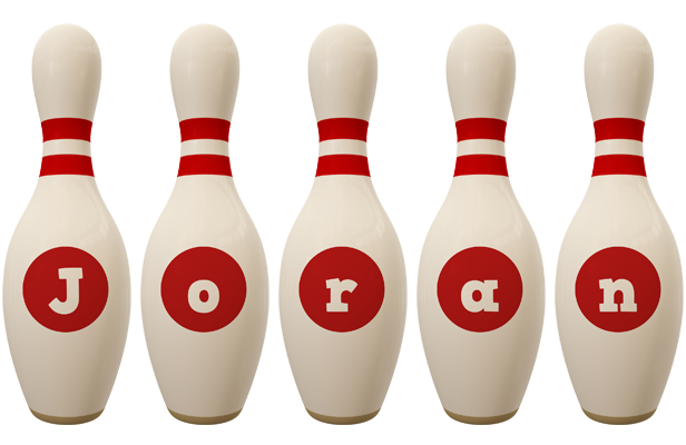 Joran bowling-pin logo