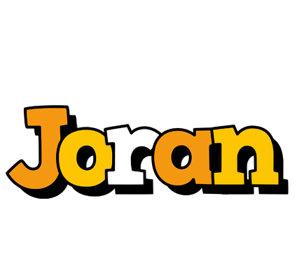 Joran cartoon logo