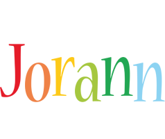 Jorann birthday logo