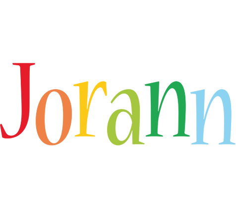 Jorann birthday logo