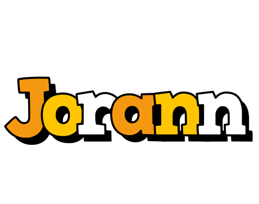 Jorann cartoon logo