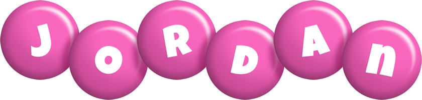 Jordan candy-pink logo