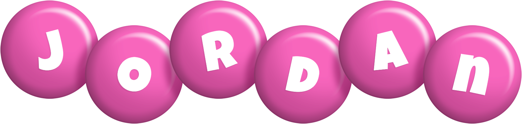 Jordan candy-pink logo