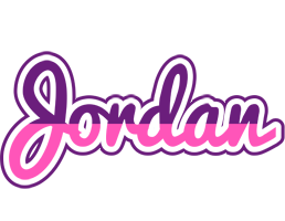 Jordan cheerful logo