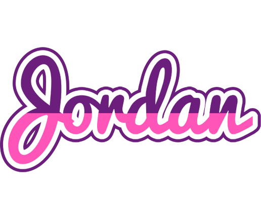 Jordan cheerful logo