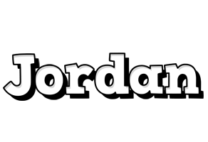 Jordan snowing logo