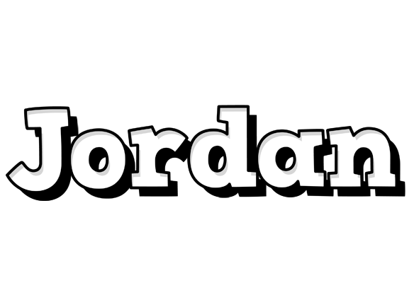 Jordan snowing logo