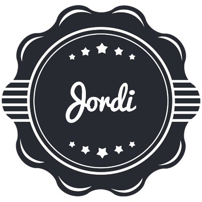 Jordi badge logo
