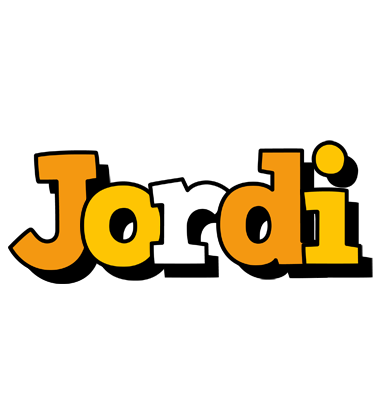 Jordi cartoon logo