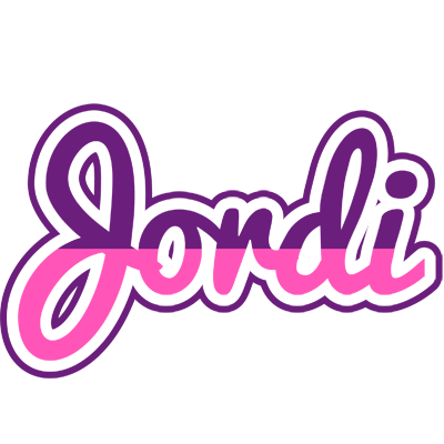 Jordi cheerful logo