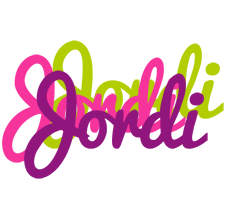 Jordi flowers logo