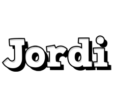 Jordi snowing logo