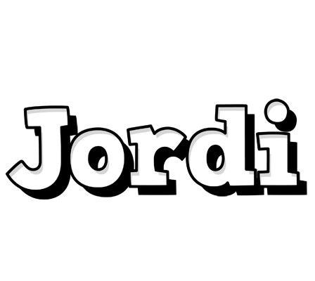 Jordi snowing logo