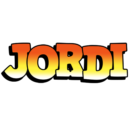 Jordi sunset logo