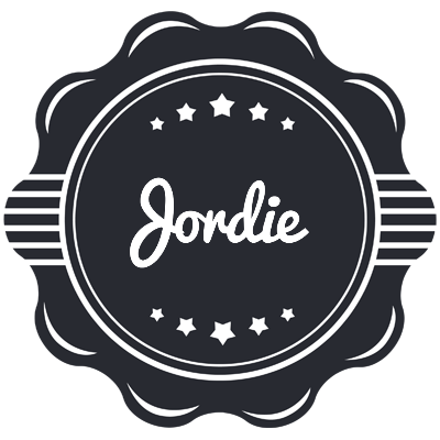 Jordie badge logo