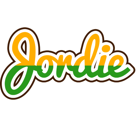 Jordie banana logo