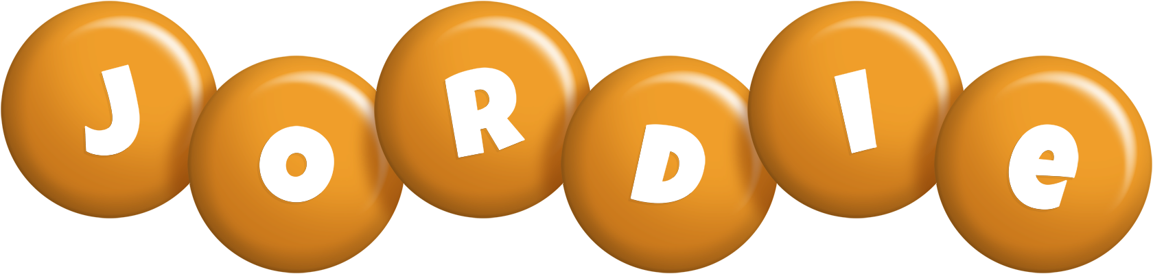 Jordie candy-orange logo