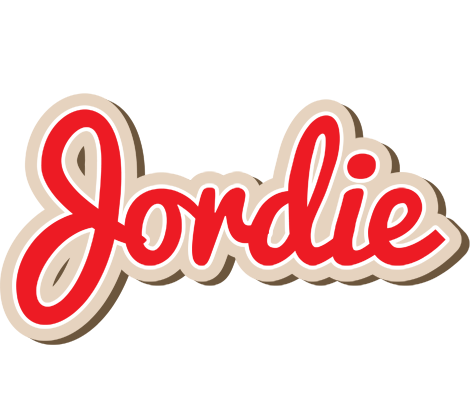Jordie chocolate logo