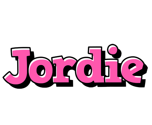Jordie girlish logo