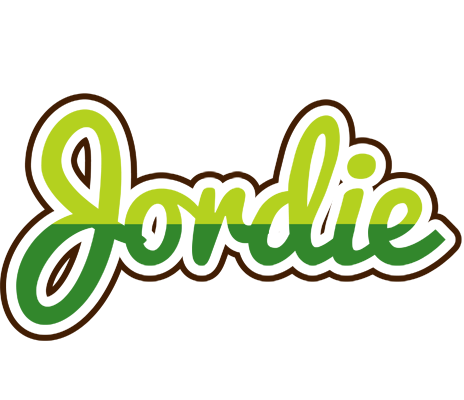 Jordie golfing logo