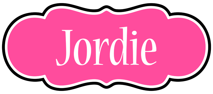 Jordie invitation logo