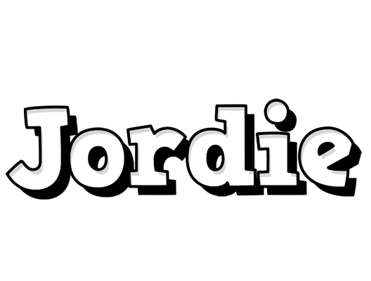 Jordie snowing logo